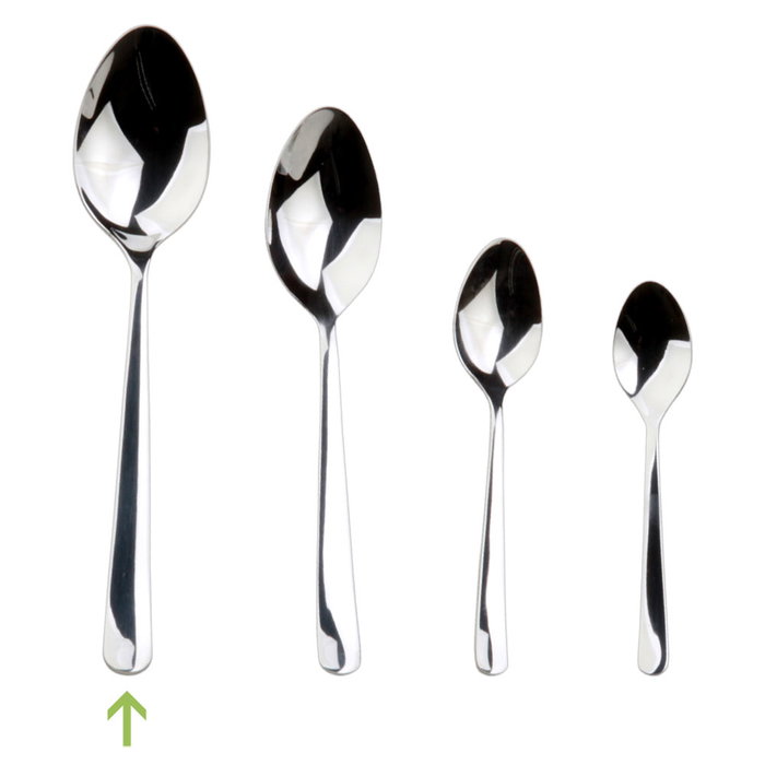 Herdmar Cuchara de Mesa Oslo (12 Unidades) Acero Inoxidable 21 cm